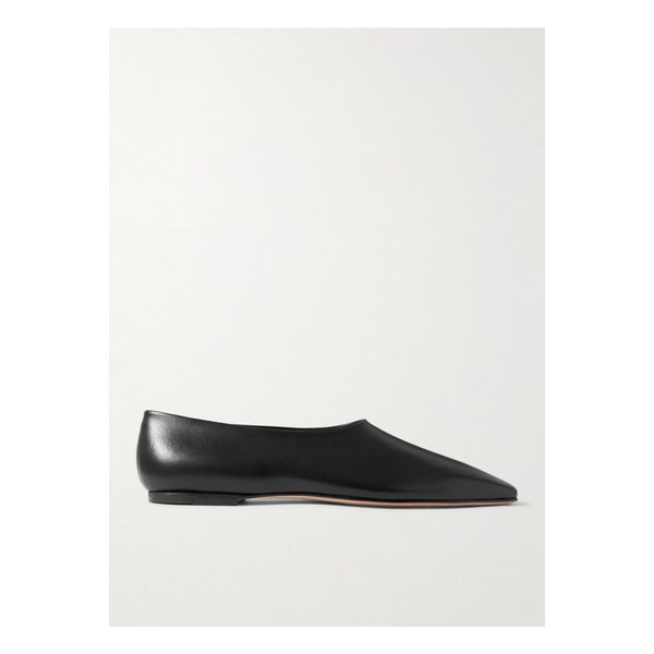 아틀라스 가죽 발레리나 플랫 블랙 1647597326117192