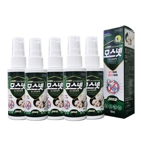 모스넷 스프레이(60ml) x 5개