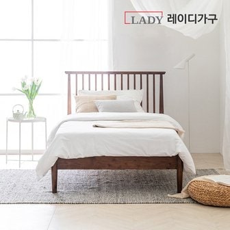 레이디가구 스칸딕 로맨틱1 원목침대 슈퍼싱글 SS_21cm 포켓