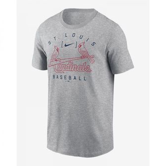 나이키 St. Louis Cardinals 홈 팀 Athletic Arch 맨즈 나이키 나이키 MLB 티셔츠 N19906GSCN X00