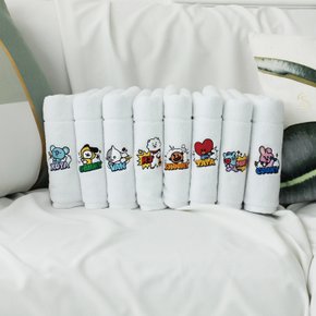 BT21 코믹팝 뱃지 세면타올 180g