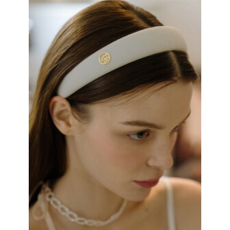 하스 HA059 Classic circle logo hairband