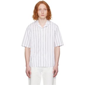 오피시네 제네랄레 화이트 에렌 셔츠 S24MSHI001 WHITE/BLACK
