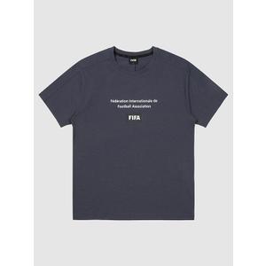 FIFA 1904 [본사직영][FIFA 1904] 에센셜 머슬 핏 티셔츠 다크그레이(FF3ATH13U_150)
