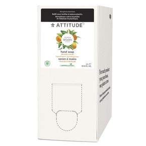 Attitude 애티튜드 핸드솝 핸드워시 손세정제 대용량 리필 2리터 오렌지 잎 향