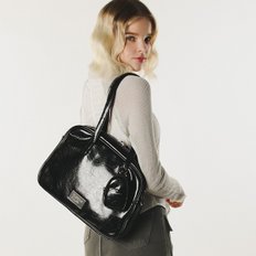 [10/8예약배송]304 leather pouch shoulder bag _ Black