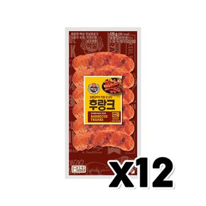 백설 숯불갈비후랑크 프랑크햄 120g x 12개