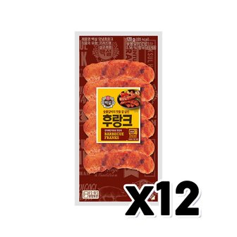  백설 숯불갈비후랑크 프랑크햄 120g x 12개