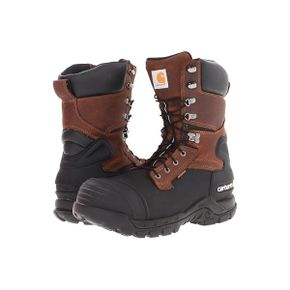 CMC1259 10인치 Pac 세이프티 토 부츠 - 브라운 Oil Tanned 레더 777819