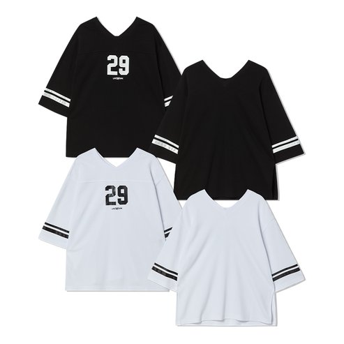 라이프워크 여성) 투웨이 넘버링 긴팔 티셔츠  LW251TL708