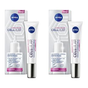 [해외직구] 독일직구 Nivea 니베아 아이 앤 립 컨투어 케어 15ml 2팩