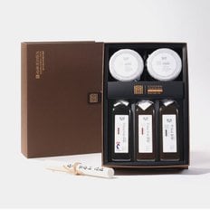 모두의식탁 [전통장명인] 식품명인35호 명인의 장(醬) 선물세트 3호 1.54kg[된장+고추장+청장+맛장+간장]