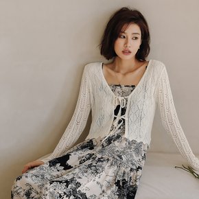 LS_Ribbon see through cardigan