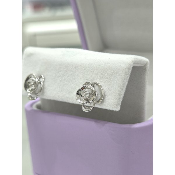 [파주점] 메이로즈 다이아몬드 귀걸이 WG 18K 211100103