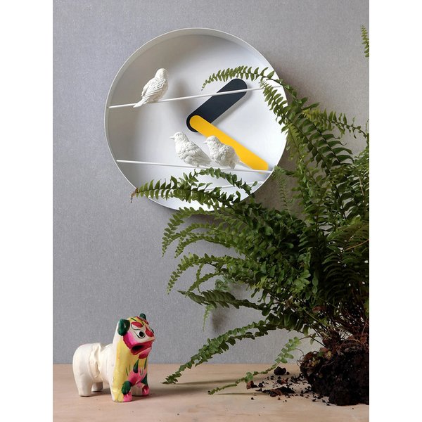 참새 라운드 벽시계 / Sparrow X ROUND CLOCK (2 colors)