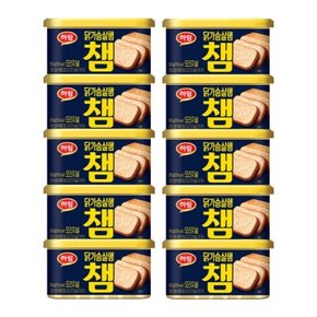 하림  닭가슴살 챔 200g 10캔