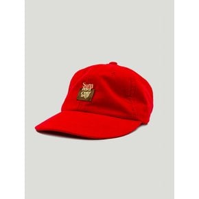 Summer Corduroy Victor Ball Cap(Red)