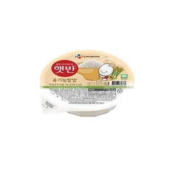  CJ 햇반 유기농쌀밥 130g 6입