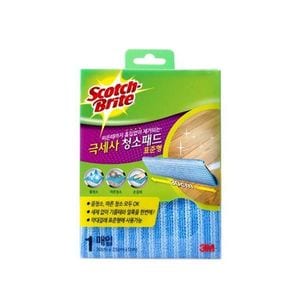 오너클랜 스카치브라이트 극세사 청소포 리필 표준형 1매