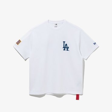 뉴에라 MLB LA 다저스 월드시리즈 챔피언 티셔츠 화이트 14700229