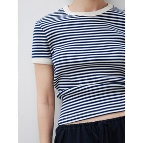 Linde stripe t-shirt (Navy)