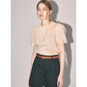 [컬러추가] Lautre Jane Puff Butter Blouse