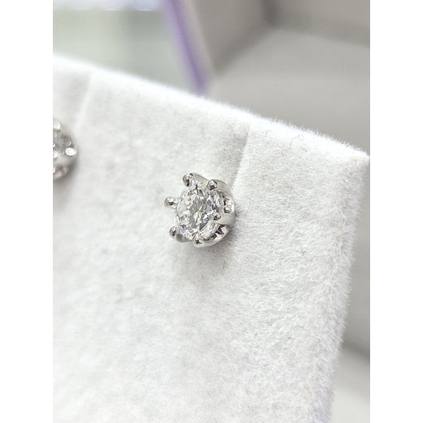 [파주점] 밀크3CW(B) 3부 다이아몬드 귀걸이 210300382