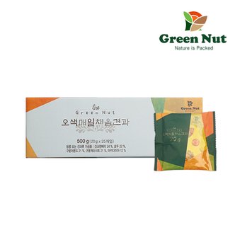 그린너트 오색매일채움견과 20g 25봉