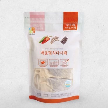 석하 매운멸치다시팩 150g (15g X 10팩)