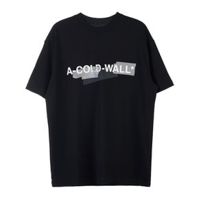[어콜드월] ACWMTS064 BLACK STRATA 티셔츠