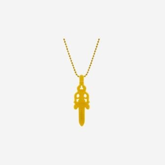  크롬하츠 실리크롬 대거 팬던트 옐로우 2023 Chrome Hearts Silichrome Dagger Pendant Yellow 2