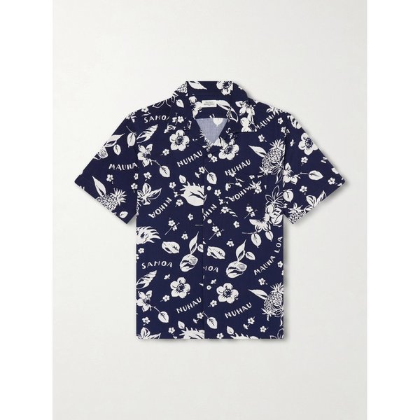 하트퍼드 팔미토 캠프칼라 프린트 셔츠 46376663163009413