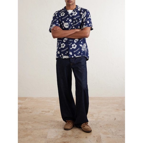 하트퍼드 팔미토 캠프칼라 프린트 셔츠 46376663163009413