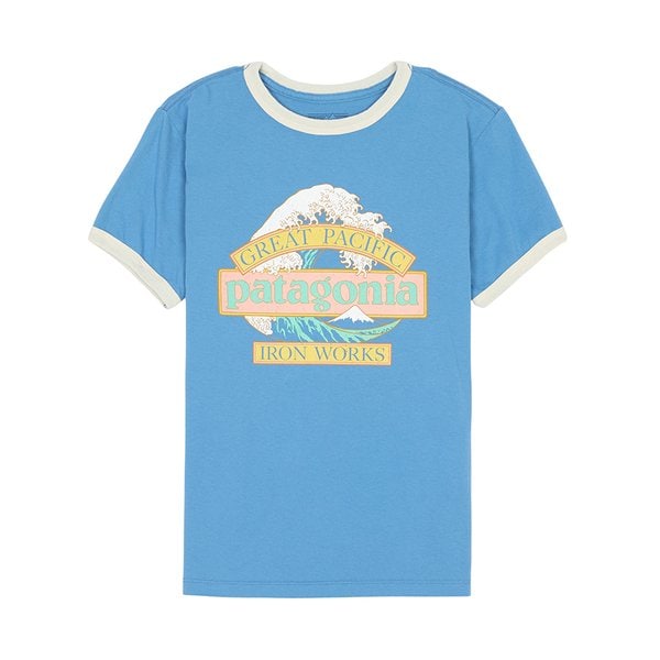 [부산점] 그레이트 웨이브즈 링어 여성 반팔 티셔츠 37864 SHRB