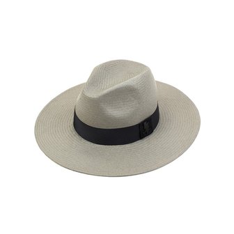 유니버셜케미스트리 Gray Long Summer Fedora 라피아햇