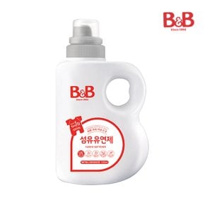 섬유세제 베이비파우더향 1500ml 용기형 4입+소다파우더 1입 +증정품_J825