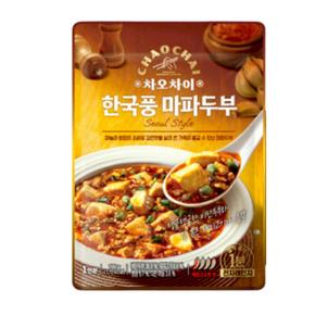 샘표 중화요리 간편조리 차오차이 한국풍마파두부 190g