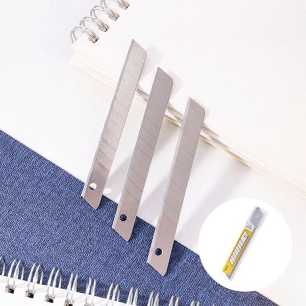 13절 커터칼날 리필용 칼심 10개입 9mm DD-10020 - SSG.COM