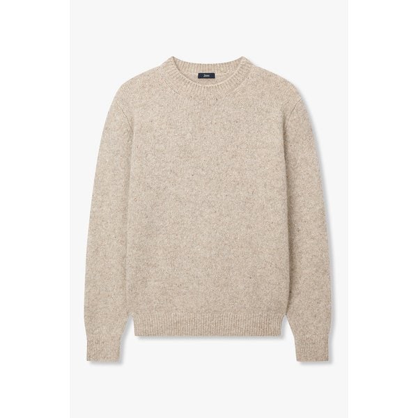 남성 알파카 블렌드 크루넥 니트 4615351007000