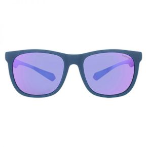 폴라로이드 퍼플 미러 사각 무쌍 선글라스 7902272