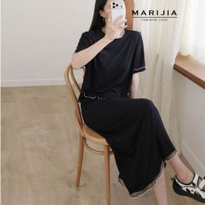 레이어 배색 스판 투피스 MSTC11089_P435194580