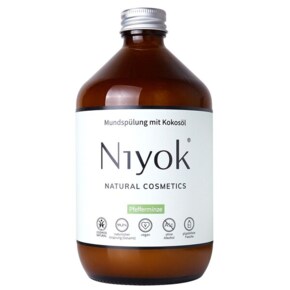 니욕 Niyok 구강청결제 코코넛 오일 페퍼민트 500ml (병)
