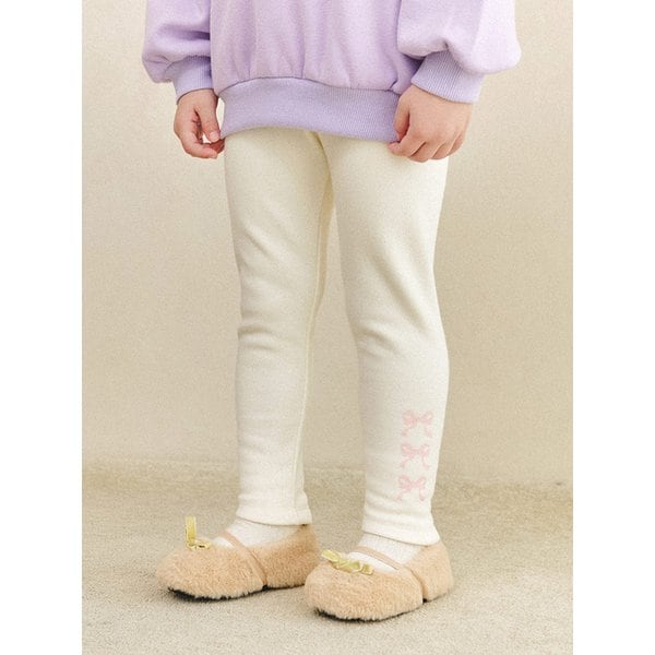 트리플리본밍크기모레깅스팬츠