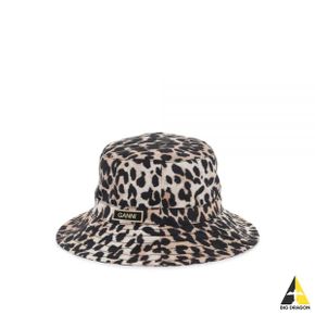 24SS BUCKET HAT (A4472 943) (레오파드 버킷 햇)