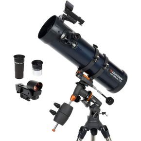 영국 셀레스톤 천체망원경 Celestron 31045 AstroMaster 130EQ tonian Reflector Telescope Dark