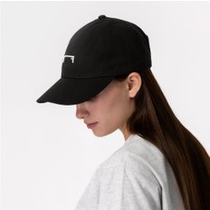 [여주점] SIGNATURE LOGO BALL CAP-BLACK