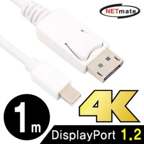 NETmate Mini DisplayPort to 케이블 New NMC-MDP01C 1.2 1m