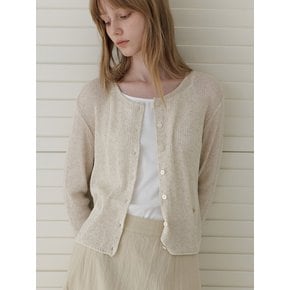 Linen Air Crop Cardigan_3colors
