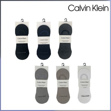 Calvin Klein 남성 무봉제 편직 덧신 CKL31867
