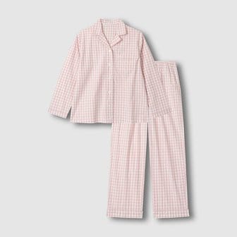 JAJU 여 코튼 스트레치 10부 파자마 세트 J216901001065